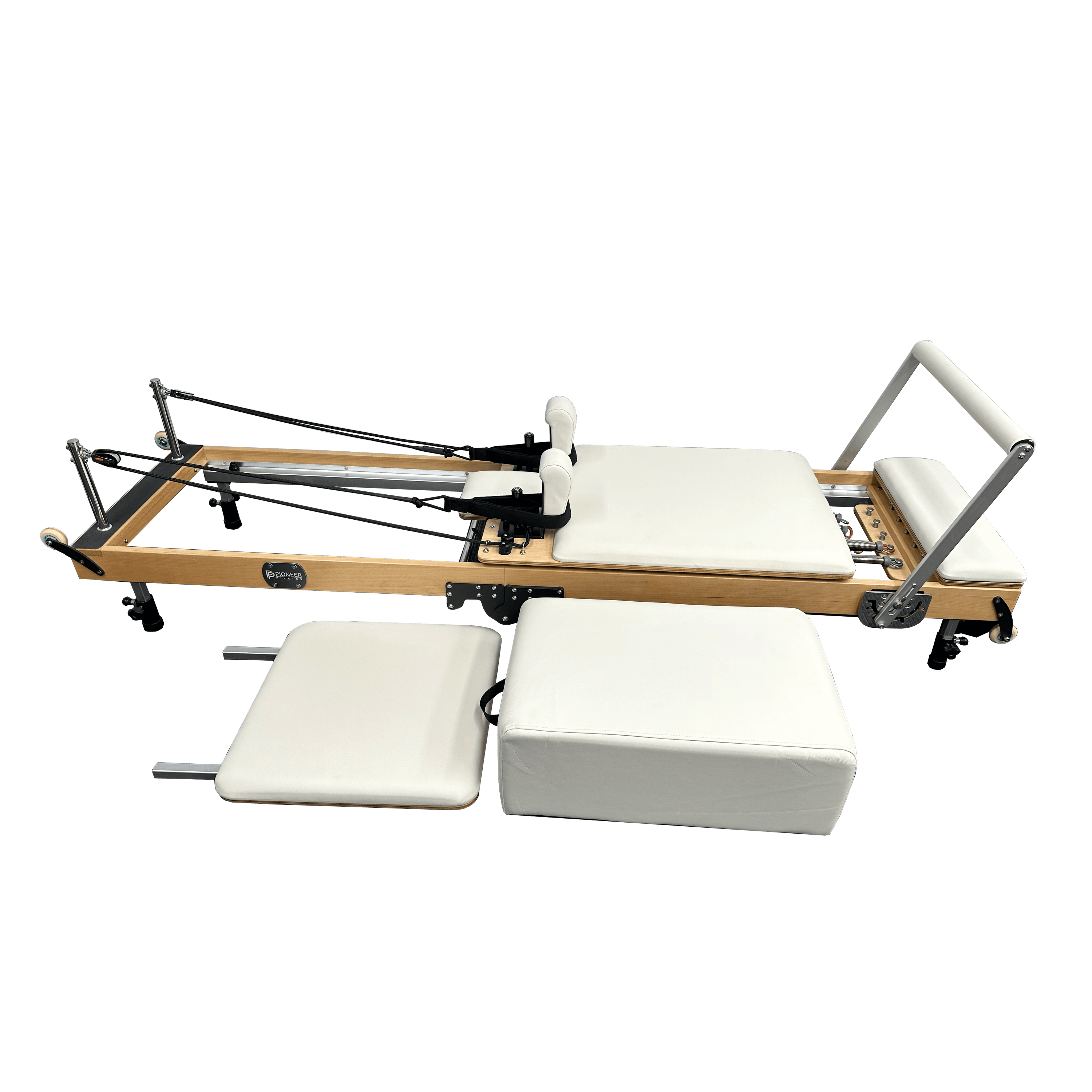 PP-07 Wooden Foldable Reformer | Pioneer Pilates