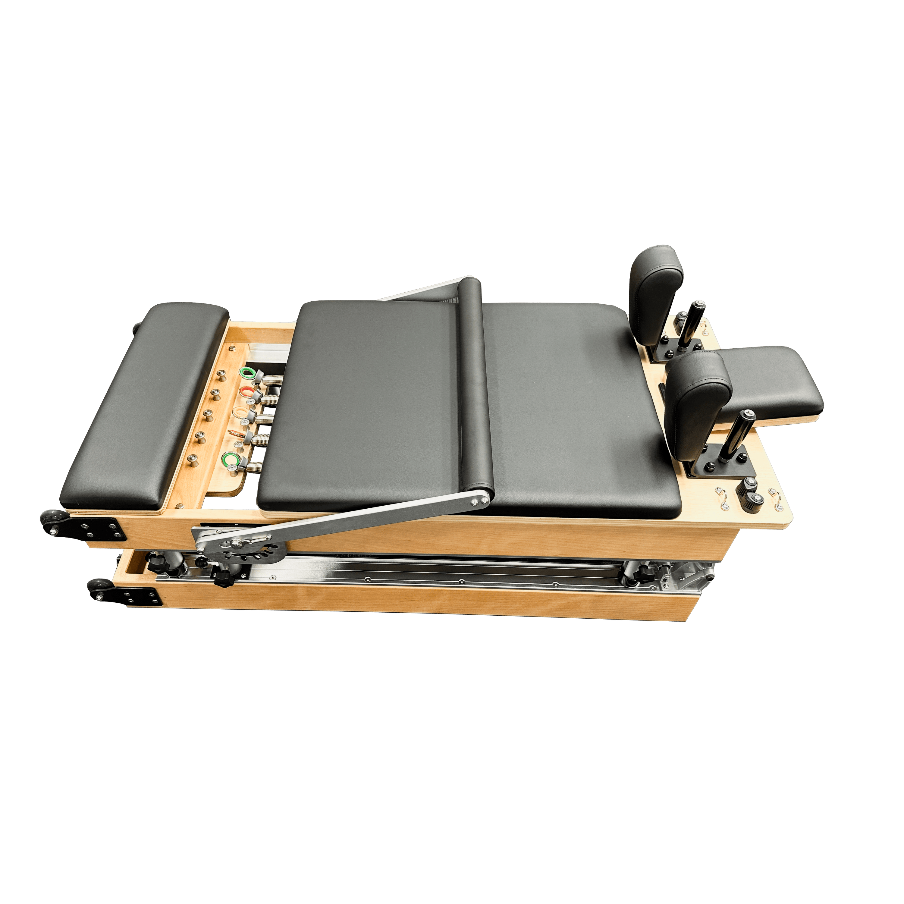 PP-07 Wooden Foldable Reformer | Pioneer Pilates