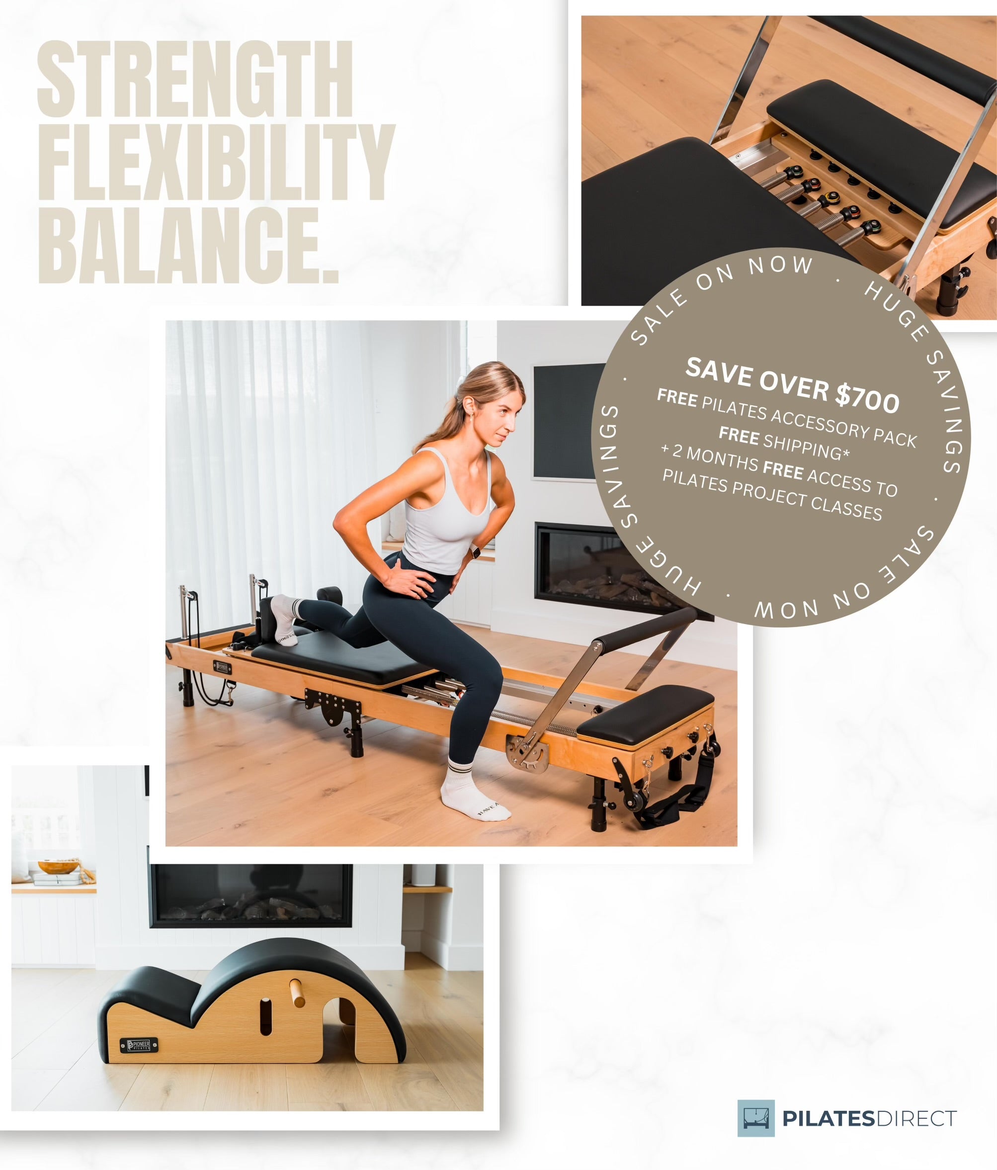 Professional pilates equipment for home For Workouts 