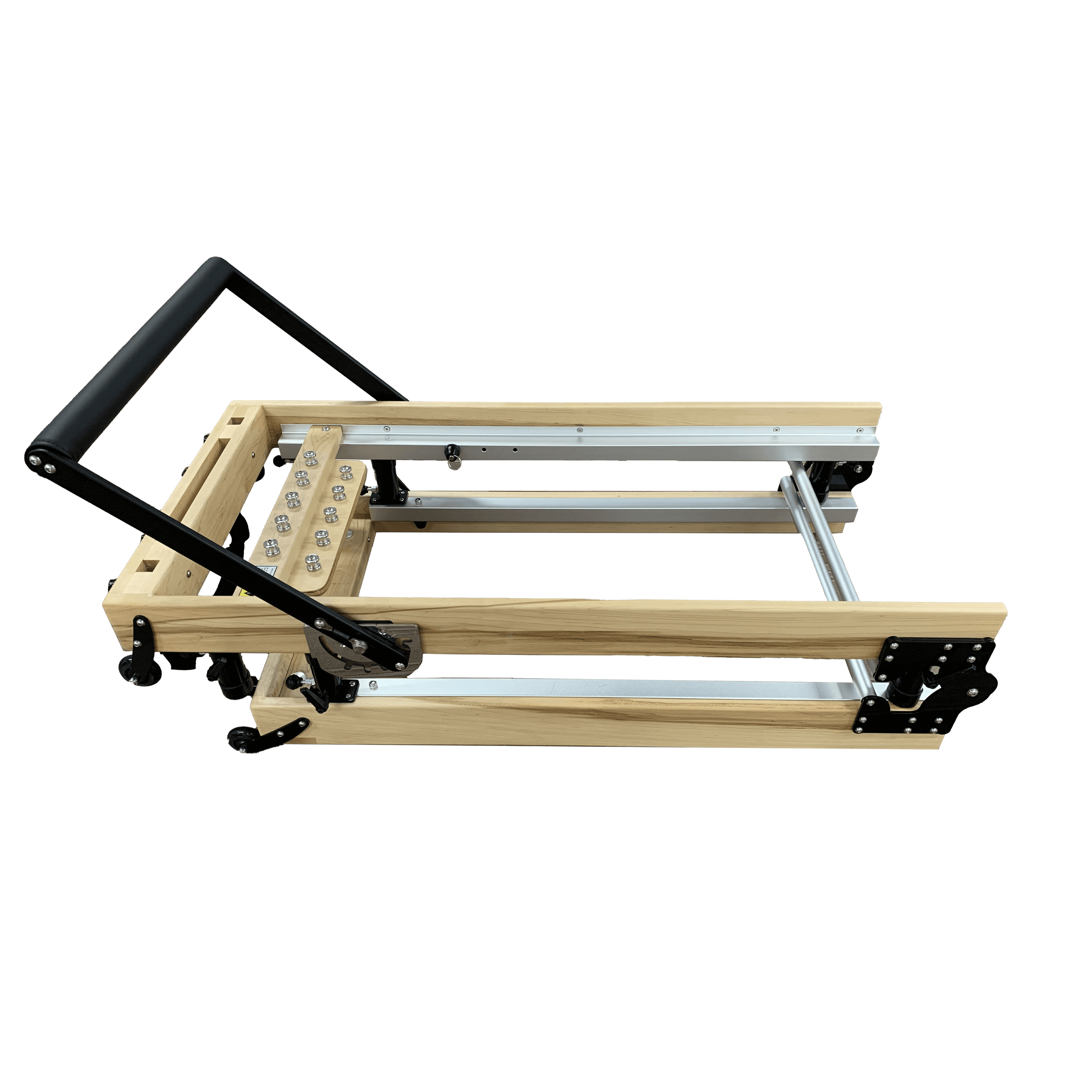 PP-07 Wooden Foldable Reformer | Pioneer Pilates